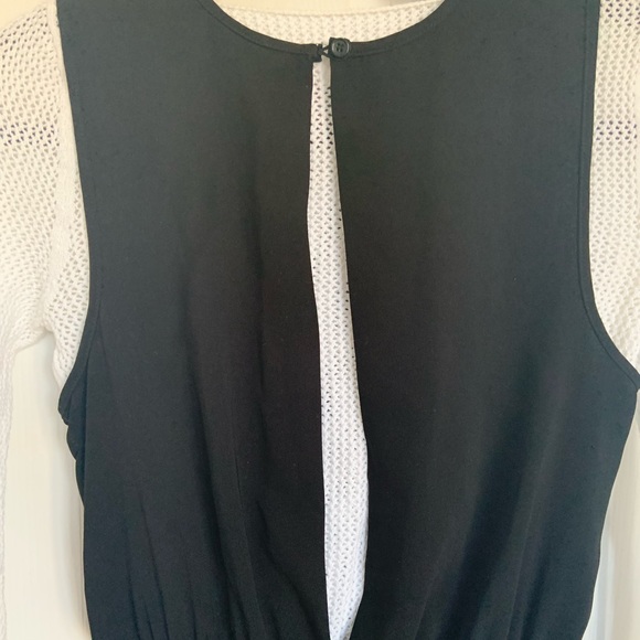 Dynamite, Black Sleeveless Jumpsuit with Back Cutout, Size: Small - Picture 3 of 4